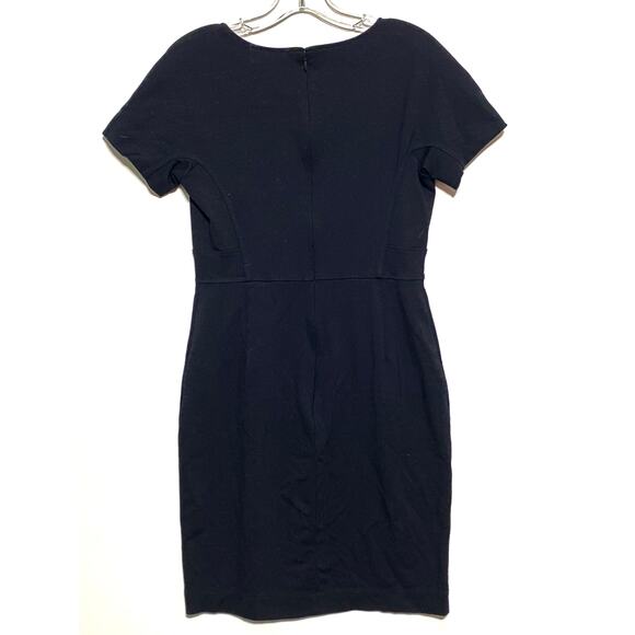 Lark & Ro Classic Little Black Dress 12 Minimalist Cocktail Career Elegant LBD - Picture 2 of 8